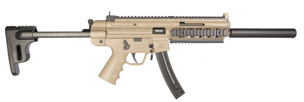 Rifles Long Guns American Tactical Imports 22+1 25ACP GSG GERGGSG1622T  GSG-16 22LR     16.25 22R    TAN • Model: 22+1